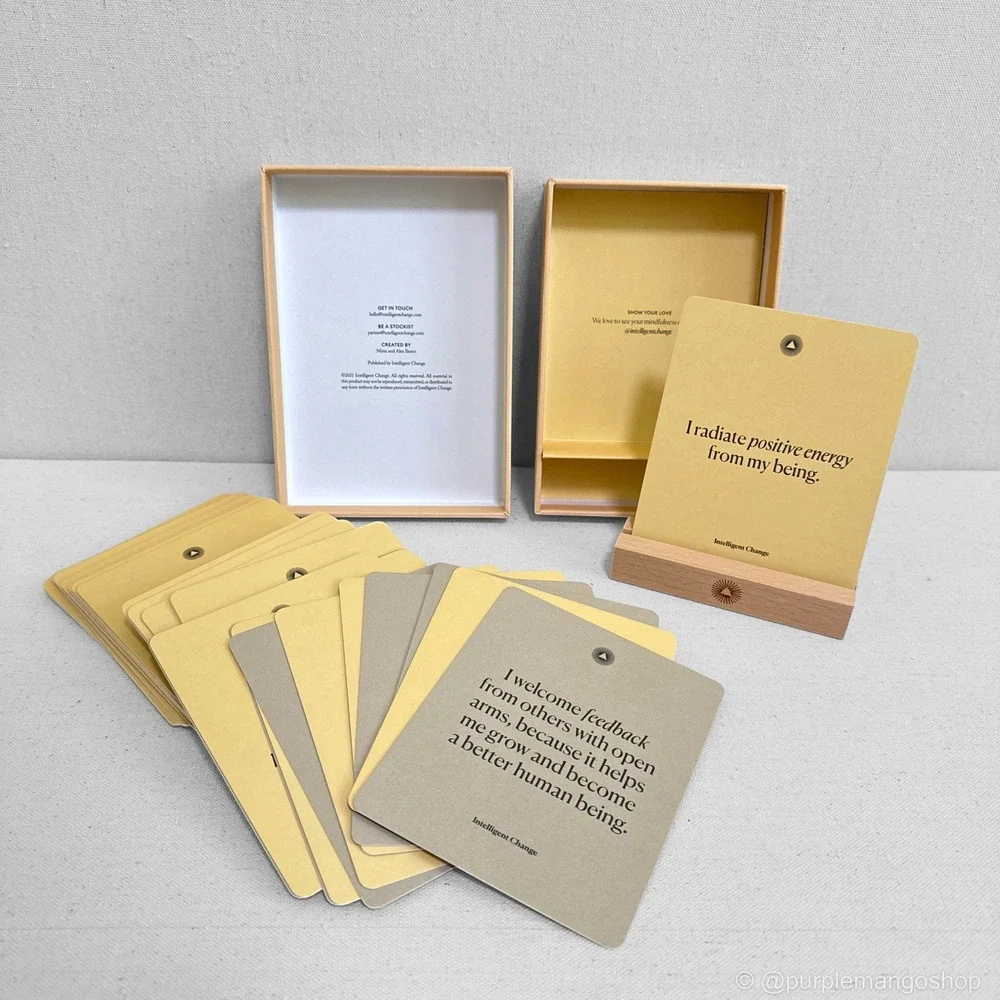Intelligent Change Five Minute Journal + Mindful Affirmations Bundle NWOT